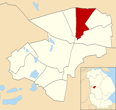 Location of Minster ward