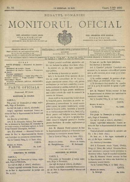 File:Monitorul Oficial al României 1895-06-23, nr. 066.pdf