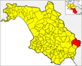Municipium Acropolitanum in Provincia Salernitana.