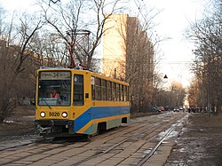 Трамвайная линия по 3-му проспекту Новогиреева