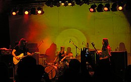 Motorpsycho with Kenneth Kapstad central, live at Studenten, Steinkjer, 2008