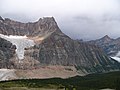 Mont Edith Cavell et Glacier des anges dans le parc national de Jasper (Canada).