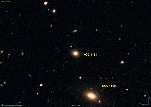 NGC 1151 et NGC 1150 (u) [1]