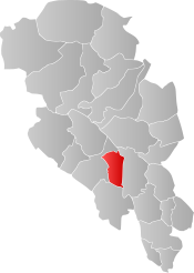 Etnedal within Oppland