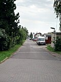Miniatuur voor Bestand:Neratovice, ulice J. Š. Baara, z Mánesovy.jpg