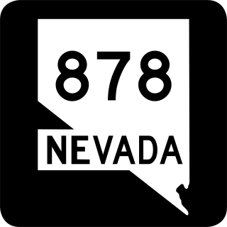 <span class="mw-page-title-main">Nevada State Route 878</span> State highway in Nevada, United States