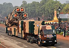 Nirbhay missiles during Republic Day Parade 2018.jpg