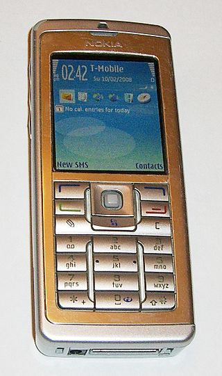 <span class="mw-page-title-main">Nokia E60</span> 2005 mobile phone model