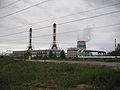 Luoteista lämpövoimalaa (900 MW) Pietarissa.