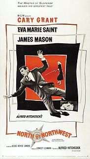 <i>North by Northwest</i> 1959 film by Alfred Hitchcock