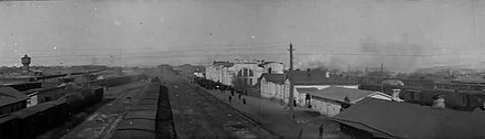 Станция Новониколаевск в 1919 году