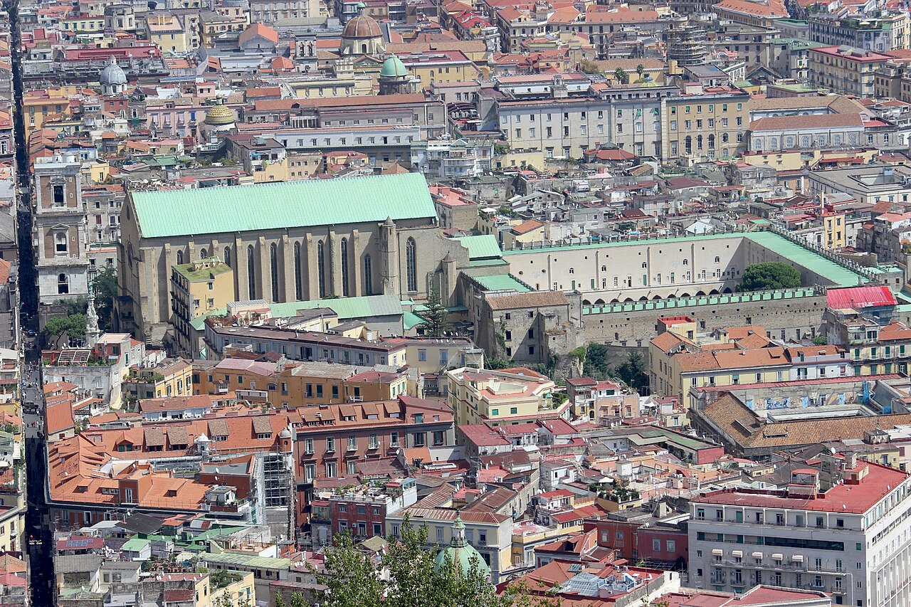 Basilica of Santa Chiara in Naples Italy Unofficial Royalty