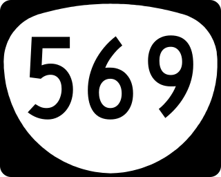 <span class="mw-page-title-main">Oregon Route 569</span> Highway in Oregon