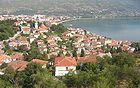 Ohrid, situé sur les rives du lac homonyme