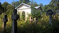 Cmentarz przycerkiewny w Wierbiążu Niżnym