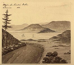 1805: View From Paradise Hill, Drammen, Norway
