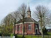 Hervormde kerk uit 1840 met een kerkorgel van 1841 van Gerhard Willem Lohman