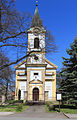 Čeština: Evangelický kostel v Opolanech English: Church in Opolany, Czech Republic.