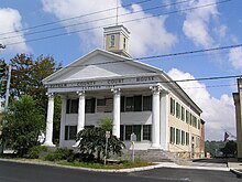 The original 1814 Putnam County Courthouse