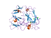 2ddu: Crystal structure of the third repeat domain of reelin