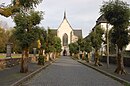 Baumallee am Kloster Marienstatt