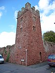 Bishops Palace Walls and Tower Paignton - Tower - geograph.org.uk - 1617950.jpg