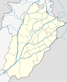 Chawinda este amplasată în Punjab, Pakistan