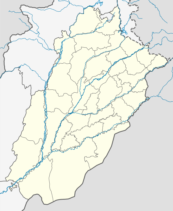 Attock is located in Punjab, Pakistan
