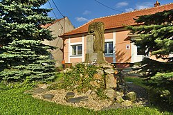 Memorial to the victims of the World War I and municipal office