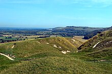 Perching Hill bostal Pathway to Fulking from Perching Hill.jpg