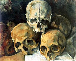 Paul Cézanne, Pyramid of Skulls, c. 1901.jpg