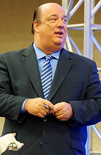 Paul Heyman American professional wrestling manager and promoter (born 1965)