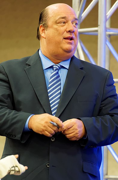 The group's manager Paul Heyman