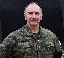 Toveri prikaatikenraalina vuonna 2018.