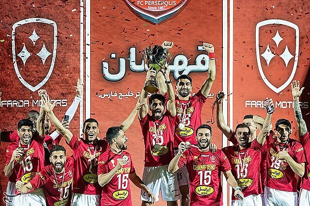 Campeões da Persian Gulf Pro League (Campeonato Iraniano da 1ª Divisão) 