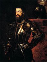 Emperor Charles V in Armour by Peter Paul Rubens.