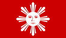 The First Official Philippine Flag Philippines flag 1st official.png