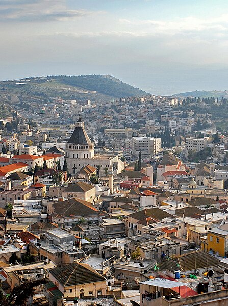 Nazareth, the largest city in the North District