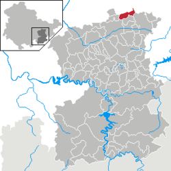 Pillingsdorf - Carte