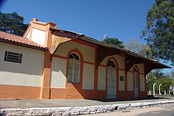 Antiga estação ferroviária de Pirambóia