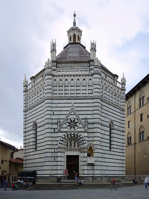 The octagonal baptistery