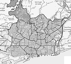 Historia De Barcelona: Geografía y localización, Toponimia, Símbolos