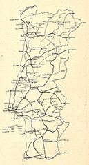 Mapas da Rede Ferroviária Nacional