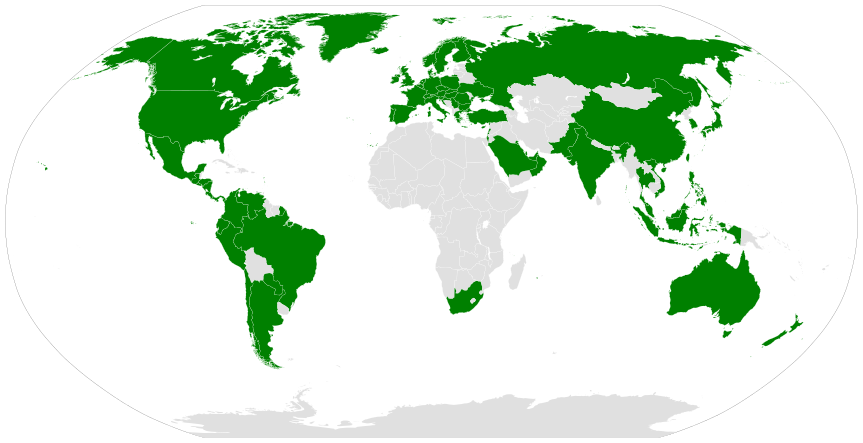 PlayStation Network availability map