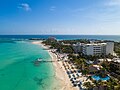 Der Strand „Playa Norte“ auf der Isla Mujeres