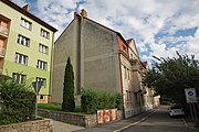 Čeština: Pod Skalkou – ulice v Prachaticích, jižní Čechy. English: Pod Skalkou street in Prachatice, South Bohemian Region, Czechia.