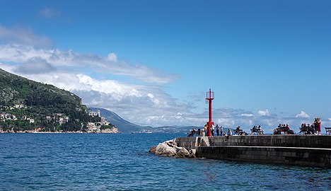 Porporela pier, Dubrovnik, Croatia