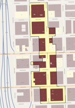 Portland Thirteenth Avenue HD шекарасы map.png