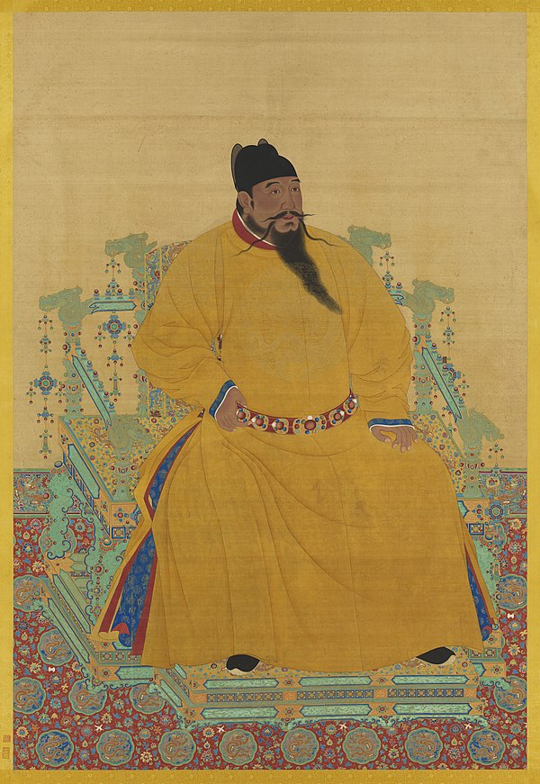 Portrait of the Yongle Emperor (r. 1402–24)