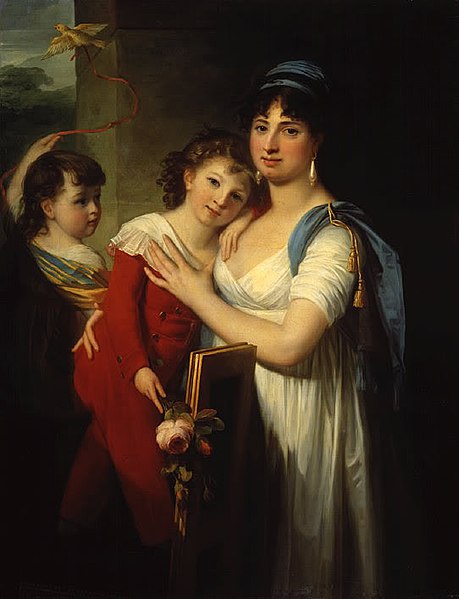 File:Portrait of Anna Muravyova-Apostol with her son Mathew and her daughter Catherine.JPG
